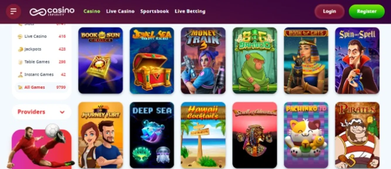 Melhores casinos online com bônus de registo