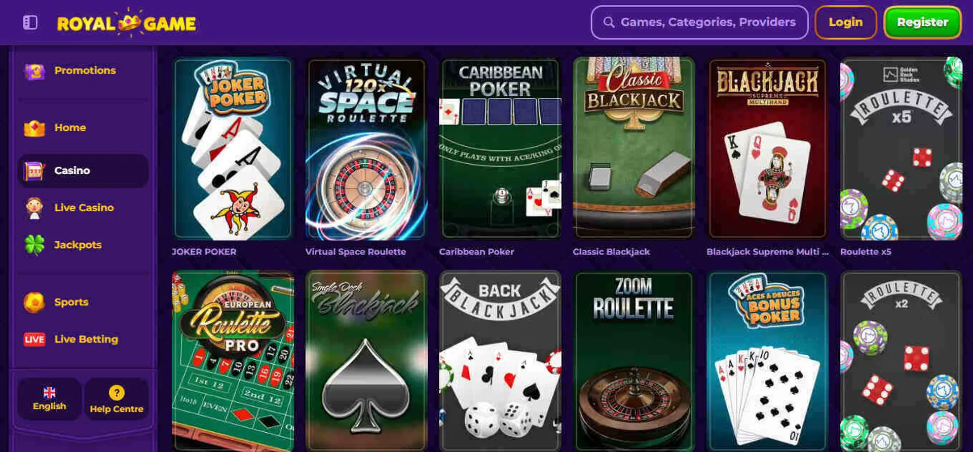 Apostar jogos